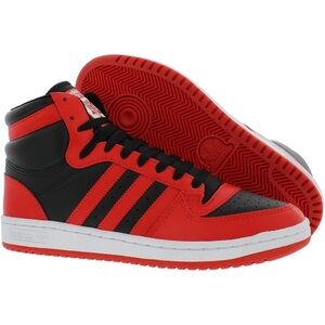 Adidas Top Ten Hi Red and Black